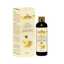 Juukseõli Sattva Ayurveda riisi, rosmariini ja arganiga, 200 ml