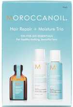 Juuksehoolduskomplekt Moroccanoil Hair Moisture Repair Trio (šampoon 70 ml + palsam 70 ml + õli 25 ml)