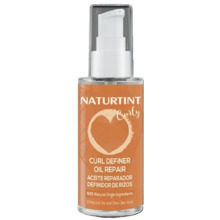 Taastav juukseõli lokkis juustele Naturtint Curly, 50 ml