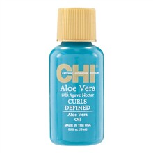 Lokkis juuste õli Chi Aloe Vera Curls Defined, 15 ml