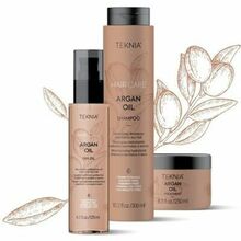 Juuksehoolduskomplekt Lakme Teknia Argan Oil, õli 125 ml + mask 250 ml + šampoon 300 ml