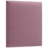 Pehme seinapaneel Eltap Quadratta Monolith 63, 50 cm, roosa