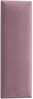 Pehme seinapaneel Eltap Quadratta Monolith 63, 60 x 20 cm, roosa