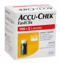 Lantsed Accu-Chek Fastclix, 102 tk