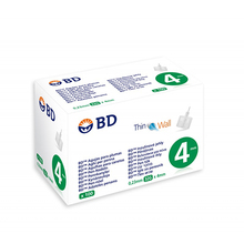Insuliininõelad Becton Dickinson BD Pen, 32G, 0,23 x 4 mm, 100 tk