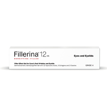 Dermatoloogiline geel-täiteaine silmaümbrusele ja silmalaugudele Fillerina 12 HA, 15 ml