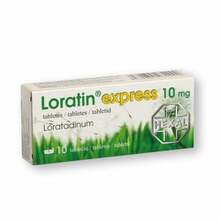 Loratin express 10 mg tabletid, N10