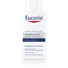 Duši- ja vannõli kuivale ja sügelevale nahale Eucerin AtopiControl, 400 ml