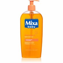Vahutav vann ja dušiõli beebidele Mixa Baby, 400 ml