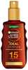 Päikesekaitseõli kehale Garnier Ambre Solaire Ideal Bronze SPF15, 150 ml