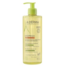 Pehmendav dušiõli kuivale ja atoopilisele nahale A-Derma Exomega Control, 500 ml