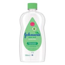 Beebiõli Johnsons Baby Oil Aloe Vera, 500 ml