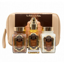 Ajurveeda kehahoolduskomplekt La Sultane De Saba Ayurvedic Body Gift Set, 100 ml + 100 ml + 50 ml