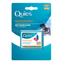 Kaitsvad kõrvatropid Quies Protective Ear Plugs, polüuretaanvaht, 2 paari