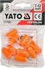 Kõrvatropid Yato, 5 paari, 7-12mm