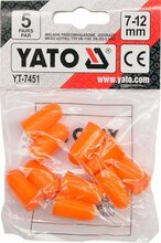 Kõrvatropid Yato, 5 paari, 7-12mm