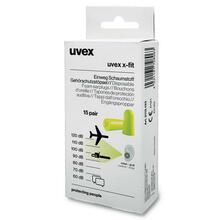 Kõrvatropid Uvex X-fit, kollane, 15 paari karbis, suurus S