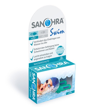 Ujumiskõrvatrobid Sanohra swim adult N2, valged
