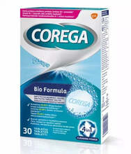 Proteesipuhastustabletid Corega Bio Formula, 30 tk
