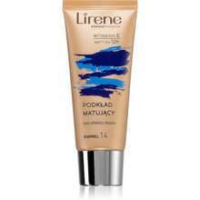 Lirene Nature Matte jumestuskreem, 14 Caramel, 30 ml