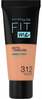 Vedel jumestuskreem Maybelline Fit Me Matte + Poreless Foundation, 312 Golden, 30 ml
