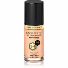 Jumestuskreem Max Factor Facefinity All Day Flawless 3in1, 45 Warm Almond, 30 ml