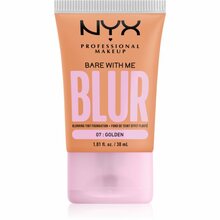 Jumestuskreem NYX Professional Makeup Bare With Me Blur Tint Foundation, 07 Golden, 30 ml