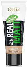 Vedel jumestuskreem Delia Cosmetics Its Real Matt, 106 kava, 30 ml