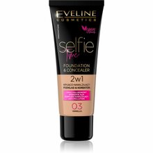 Jumestus- ja peitekreem Eveline Cosmetics Selfie Time, 03 Vanilla, 30 ml