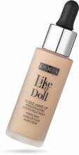 Vedel jumestuskreem Pupa Like A Doll Perfecting Make-Up Fluid, 010 Porcelain, 30 ml