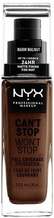 Jumestuskreem NYX Cant Stop Wont Stop, 22.5 Warm Walnut, 30 ml