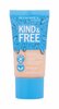 Niisutav jumestuskreem Rimmel London Kind & Free, 10 Rose Ivory, 30 ml