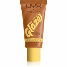 Jumestuskreem NYX Professional Makeup Buttermelt Glaze Soft Glow Skin Tint, 06 Praline Butta, SPF 30, 30 ml