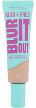 Rimmel London Kind & Free Blur It Out Mattifying Skin Tint, 180 Vanilla, 30 ml