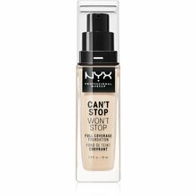 Jumestuskreem NYX Professional Makeup Cant Stop Wont Stop Full Coverage Foundation, 1.3 Light Porcelain, 30 ml