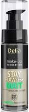 Vedel jumestuskreem Delia Cosmetics Stay Flawless Matt, 404 Cashmere, 30 ml