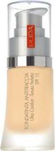 Jumestuskreem Pupa Milano No Transfer Foundation, 01 Nude, SPF 15, 30 ml