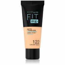 Jumestuskreem Maybelline Fit Me Matte + Poreless, 122 Creamy Beige, 30 ml
