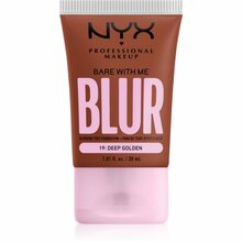 NYX Professional Makeup Bare With Me Blur Tint Foundation jumestuskreem, 19 Deep Golden, 30 ml
