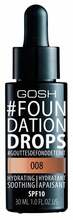 Gosh Drops Liquid Foundation, 008 Honey, SPF 10, 30 ml