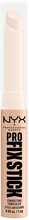 NYX Professional Makeup Pro Fix Stick Correcting Concealer, 04 Light, 1.6 g