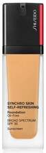 Jumestuskreem Shiseido Synchro Skin Self-Refreshing Foundation, 360 Citrine, 30 ml, SPF 30