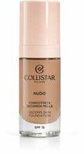 Jumestuskreem Collistar NUDO Second Skin Foundation SPF 15, 5N Ambra, 30 ml