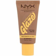 Vedel jumestuskreem NYX Professional Makeup Buttermelt Glaze Soft Glow Skin Tint SPF 30, 09 Hazelnut Butta, 30 ml