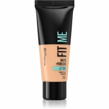 Jumestuskreem Maybelline Fit Me Matte + Poreless, 120 Classic Ivory, 30 ml