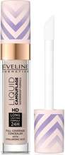 Peitekreem Eveline Liquid Camouflage HD Waterproof, 03 Soft Natural, 7.5 ml