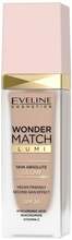 Vedel jumestuskreem Eveline Wonder Match Lumi, 20 Nude, 30 ml, SPF 20