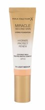 Niisutav jumestuskreem Max Factor Miracle Second Skin, 04 Light Medium, 30 ml