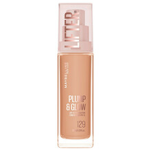 Vedel jumestuskreem Maybelline Plump & Glow Lifter Foundation SPF 15, 129, 30 ml