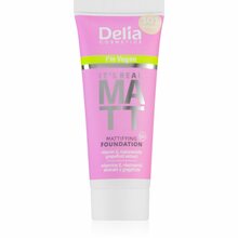 Vedel jumestuskreem Delia Cosmetics Its Real Matt, 104 Sand, 30 ml